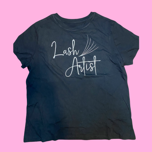 T-SHIRT - LASH ARTIST ( relaxed fit )