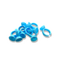Blue Disposable Glue Rings