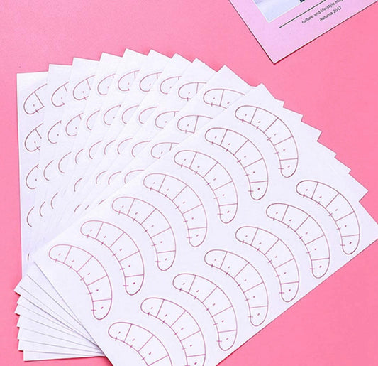 LASH MAPPING STICKERS