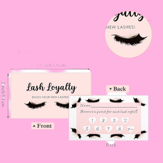 Loyalty punch cards/ Style 1
