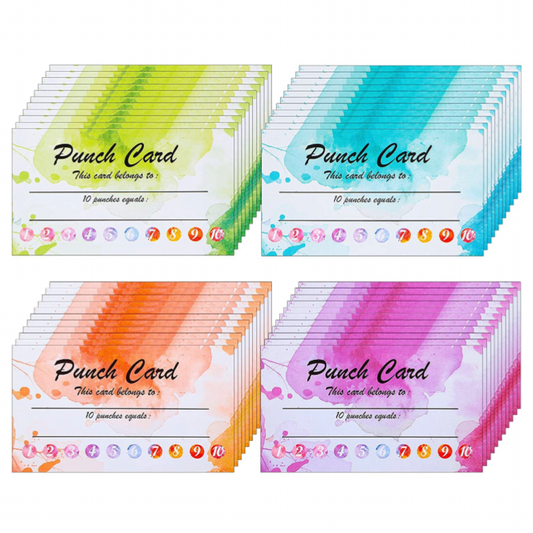 Loyalty punch cards/ Style 3