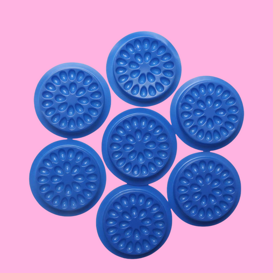 Blue NON STICKY Disposable Glue Palette (10 pcs)