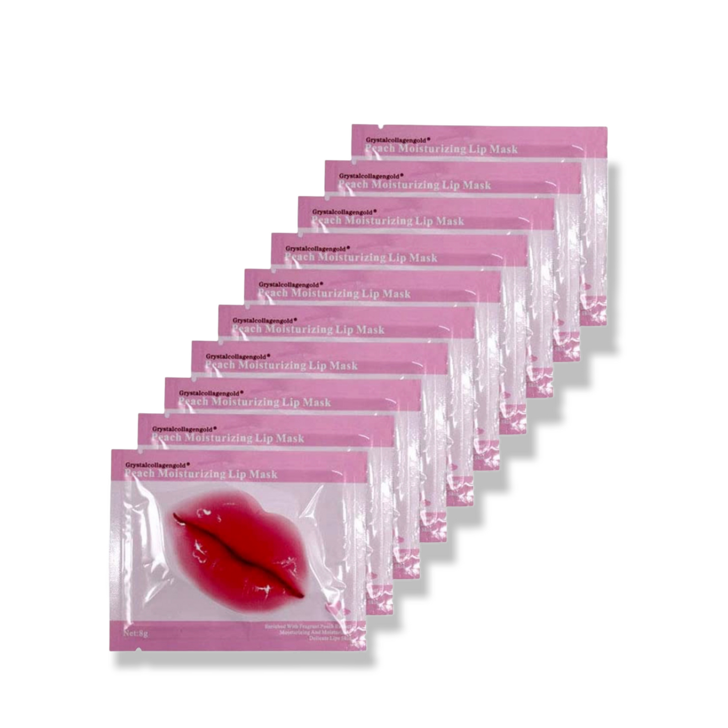 Peach Scented Lip Treatment Mask With Collagen