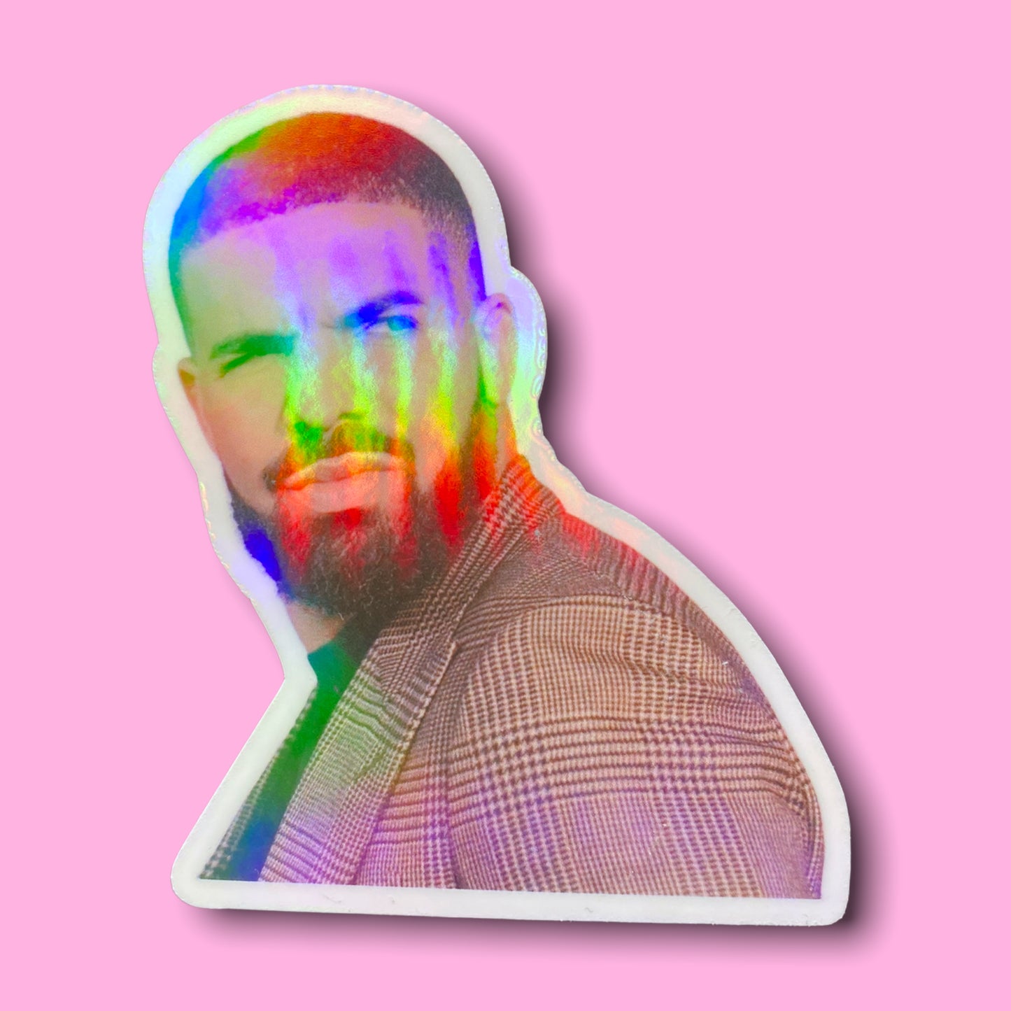 STICKERS - DRAKE BUNDLE | WATERPROOF | HOLOGRAPHIC | PRICE FOR 1 STICKER | 3 x 2.5"